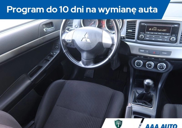 Mitsubishi Lancer cena 40000 przebieg: 68834, rok produkcji 2014 z Sędziszów małe 154